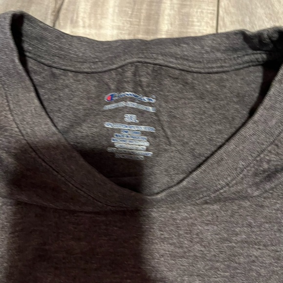 CHAMPION GRAY SHORT SLEEVE SHIRT - Picture 4 of 4